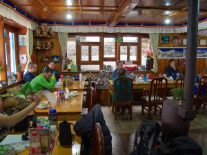 Lunch i Lukla. Foto: Conny Andersson