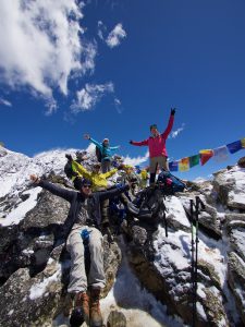 På toppen av Nagarjun Peak! Foto: Conny Andersson