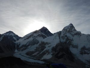 Soluppgång i Himalaya